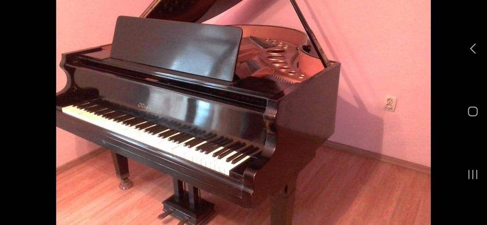 Pian cu coadă scurtă Karl Hofmann de colectie ,seria 3246 din 1876