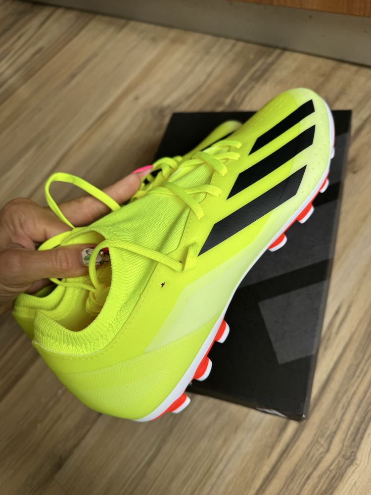 Нови оригинални бутонки adidas X CRAZYFAST LEAGUE 2G/3G AG! 44 н