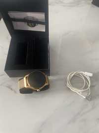 Smart watch metalic gold roze