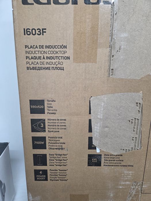 Индукционен котлон TAURUS с три зони за готвене и Flex Zone
С XXL 32 с