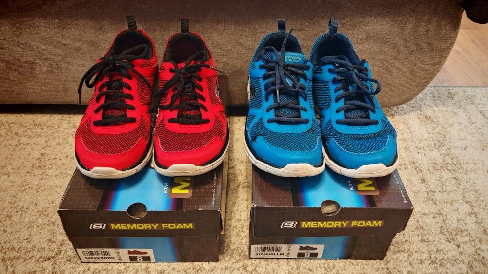 Adidasi Skechers rosu 41