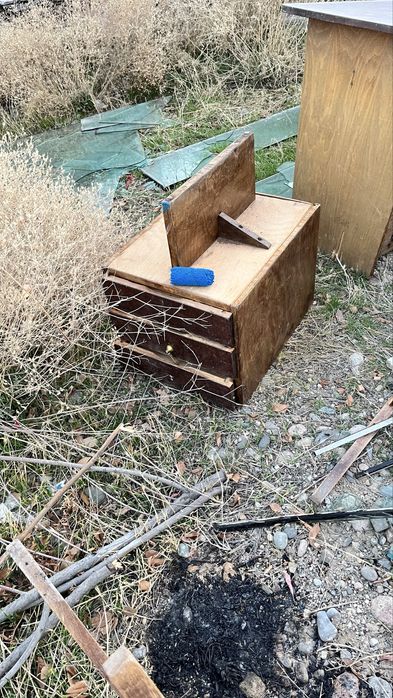 Ағаш тумба темір-терсек тегін