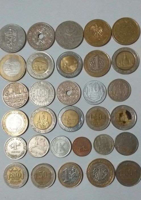 Лот монети-31бр.