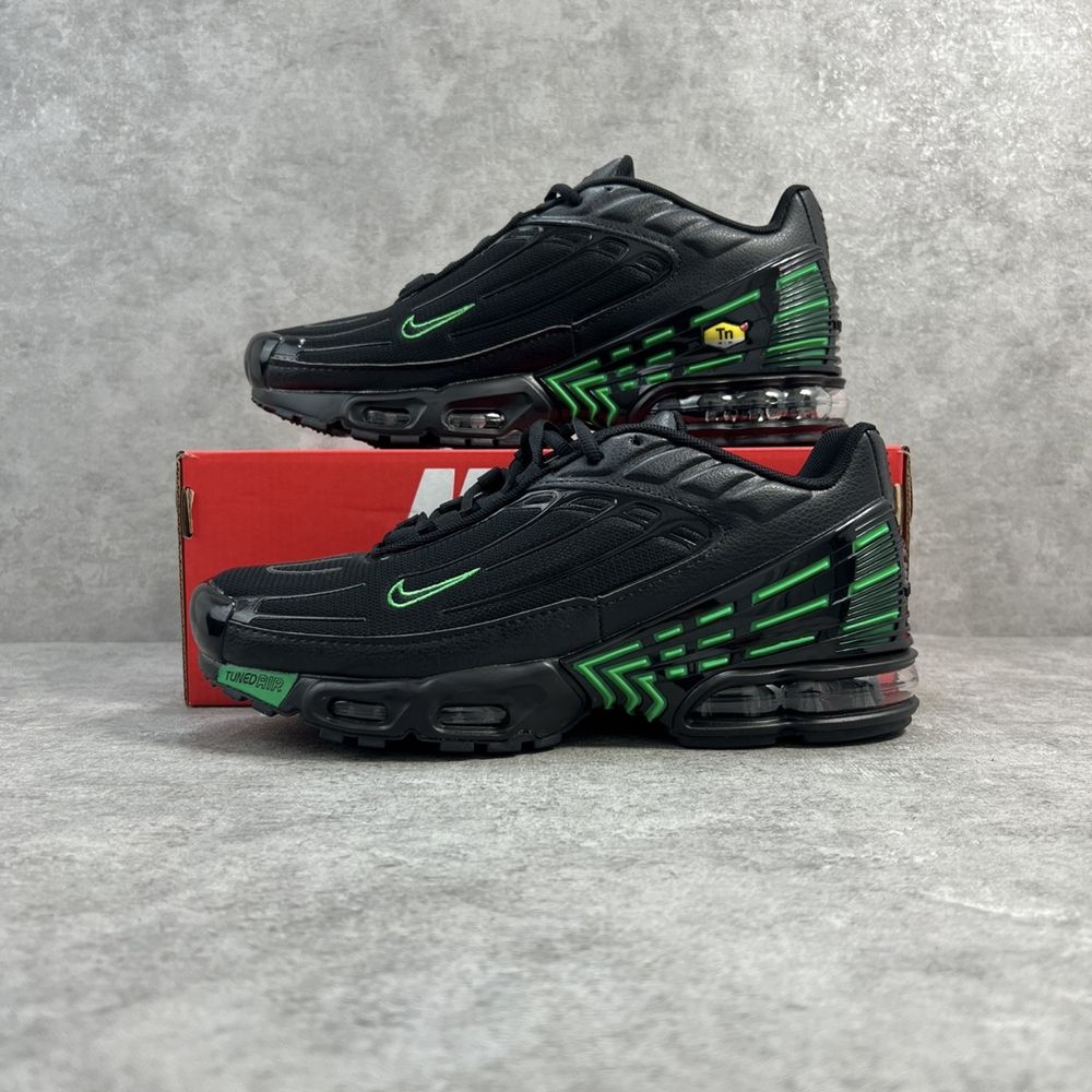 Nike Air Max Plus III Negro Verde- 40/41/42