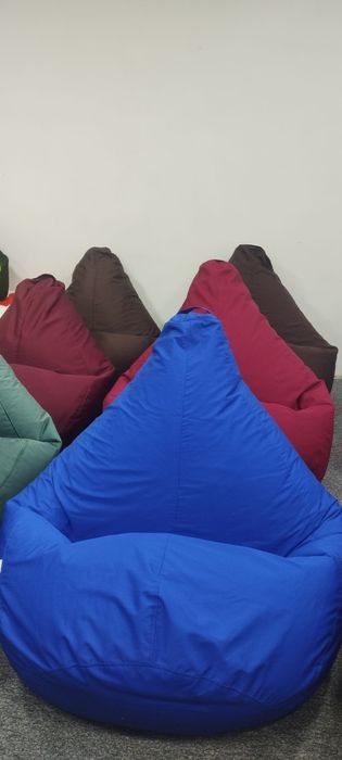 Бин бэги разных форм, ткани и размеров  от The NOM,  кресло мешок