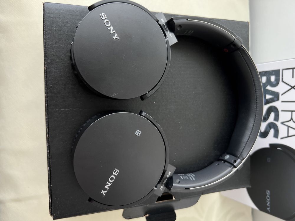 Casti Sony MDRXB650BT, Bluetooth, Wireless, Extra-bass, Negru