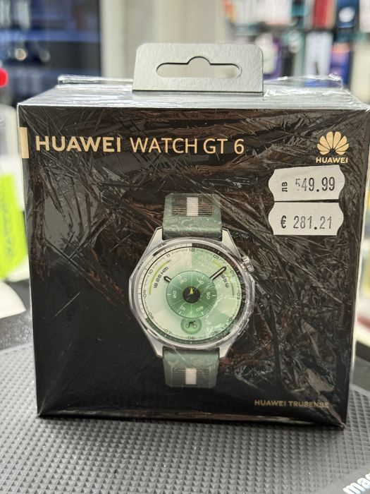 Huawei Watch GT6,Green *ЧистоНов*2г Гаранция*