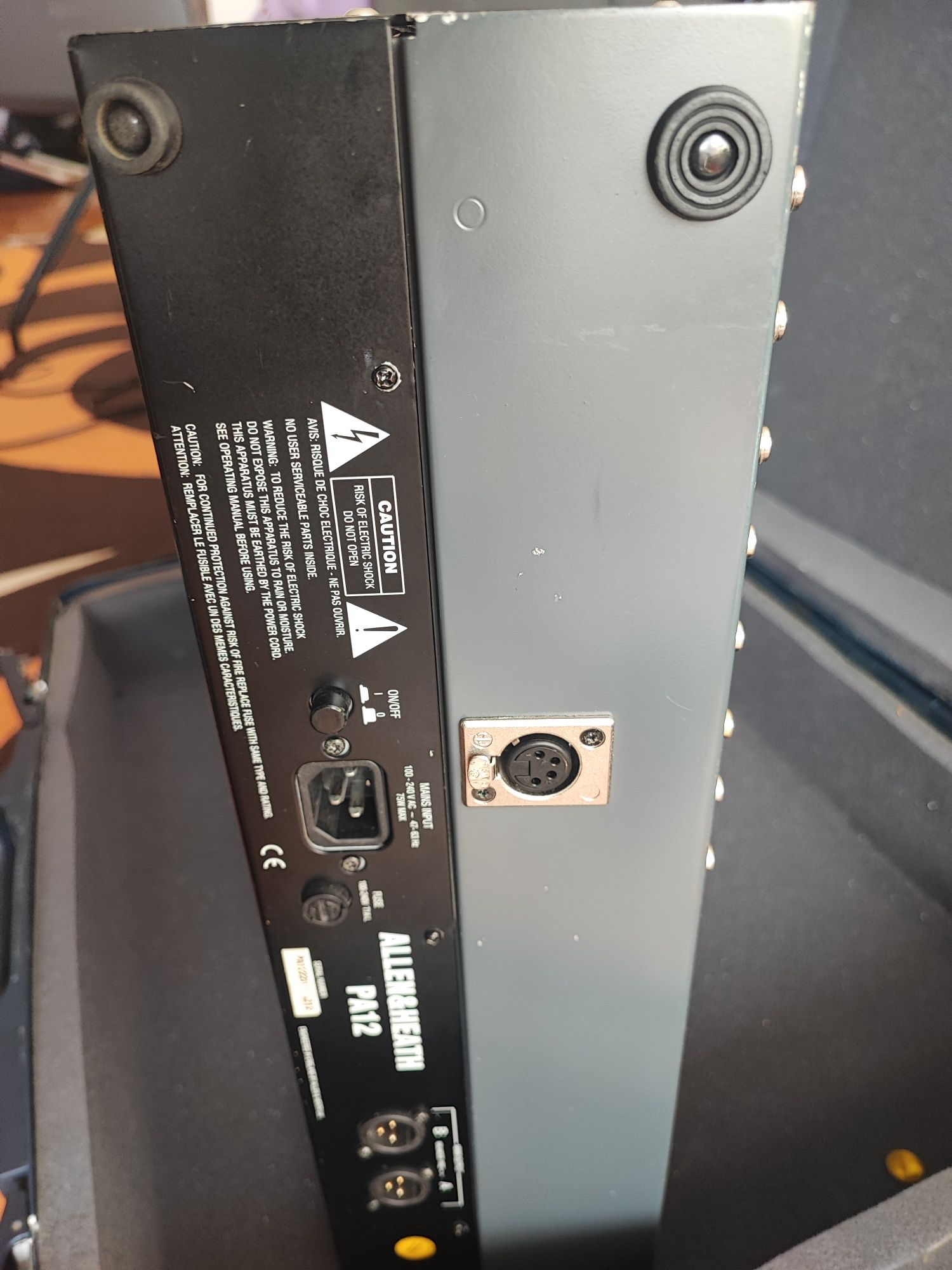 Allen heath pa12 с корекция на ефект