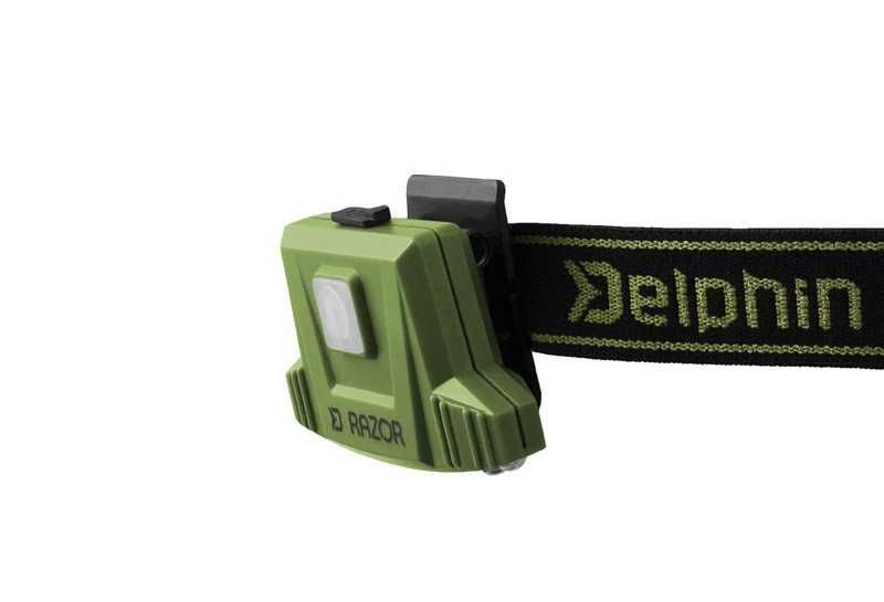 Lampa cap/frontala Razor USB - Delphin