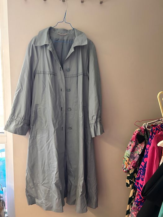 Vintage woman long trench