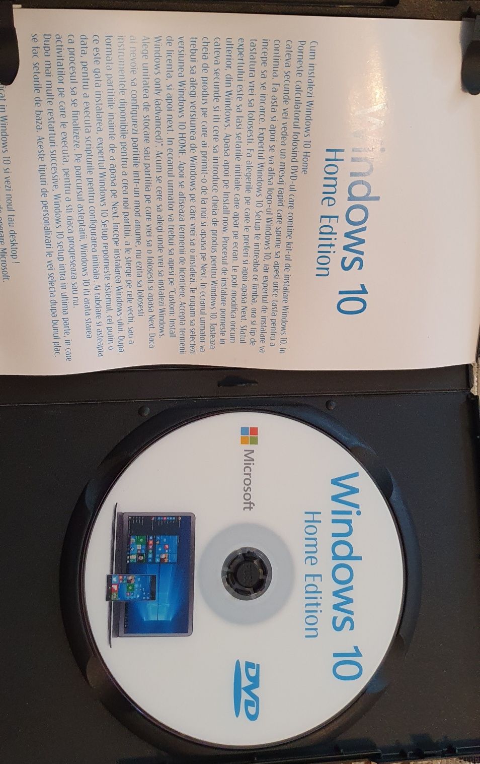 Windows 10 dvd home edition
