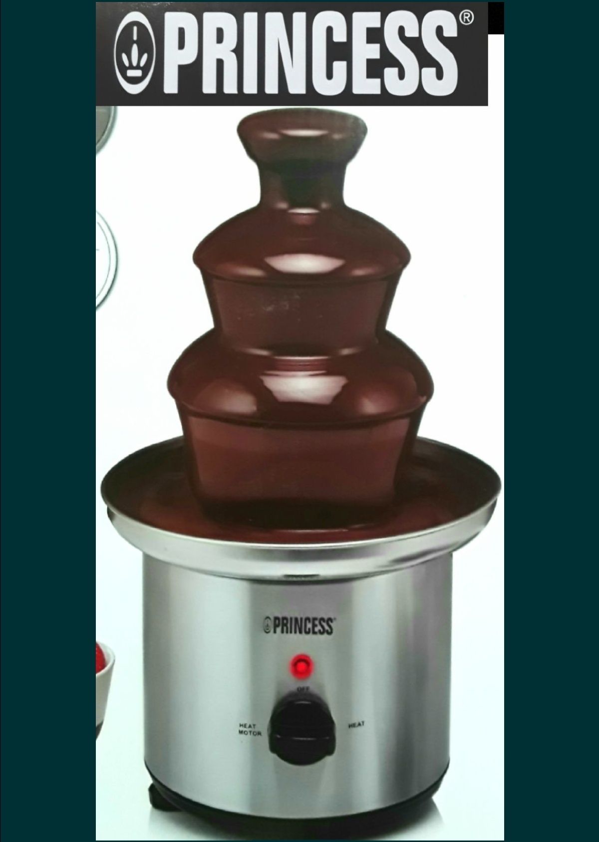 FÂNTÂNA pentru Ciocolată XL INOX PRINCESS 190 W - NOUĂ - 190 Lei