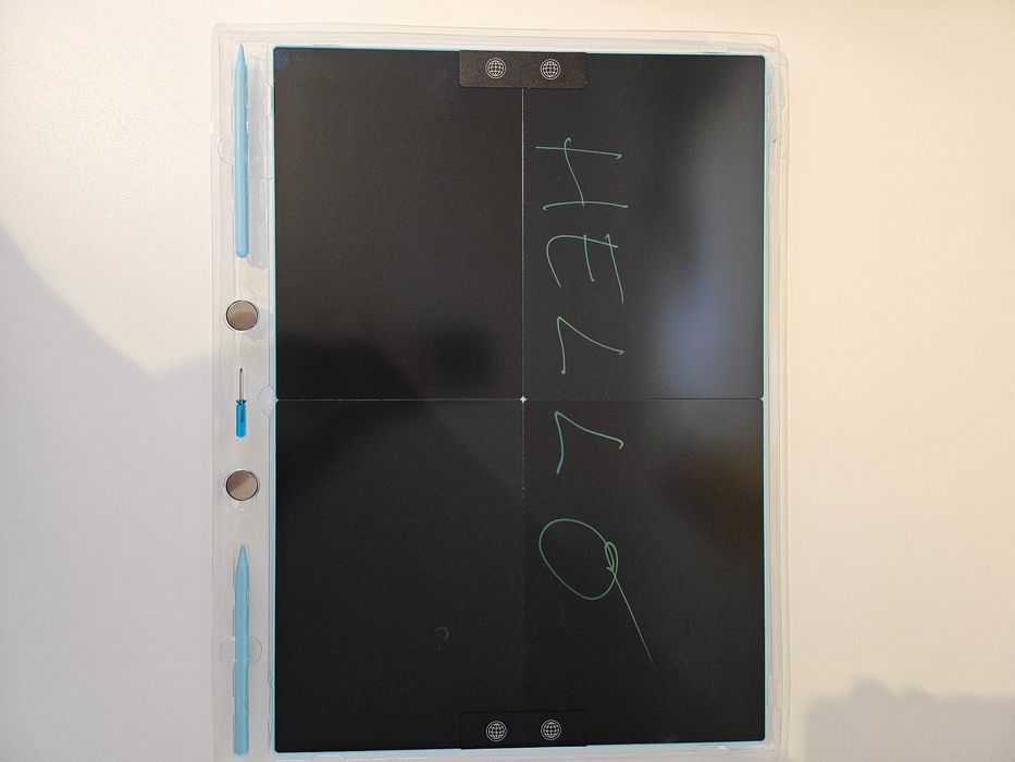 Tableta de scris/desenat color dubla Techone® Draw Pro, 21 inch, LCD