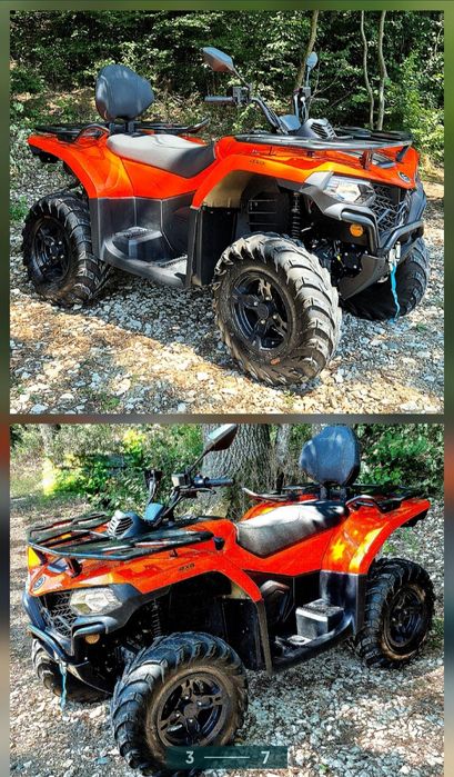 CF MOTO 450LONGI EURO5 NUMAR NEGRU (nu canam linhai polaris cf 520 650
