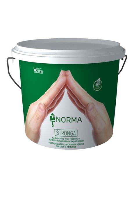 Краска водоэмульсионная Alina Paint NORMA.