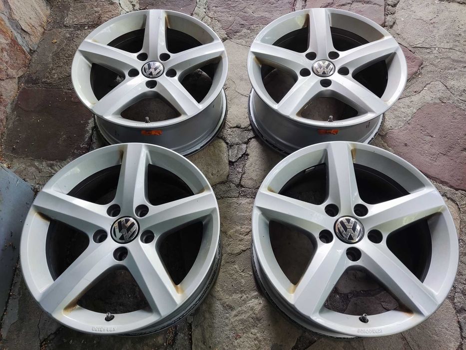 VW 5x112 - 16 цола лети оригинални джанти Фолксваген Тигуан 5х112 ET33