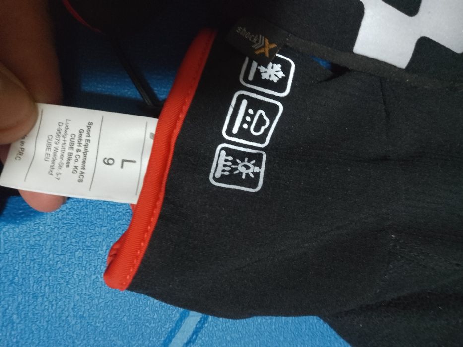 Manușii CUBE Natural Fit (iarnă), mărimea L - 9