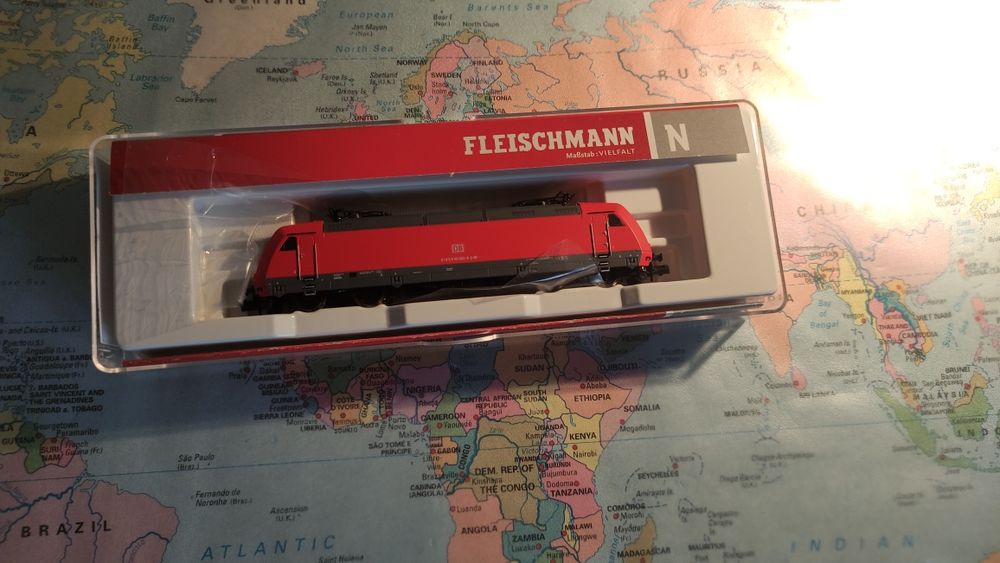 Locomotivă Fleischman DB BR 101 062-8 Electric,la scară N,
