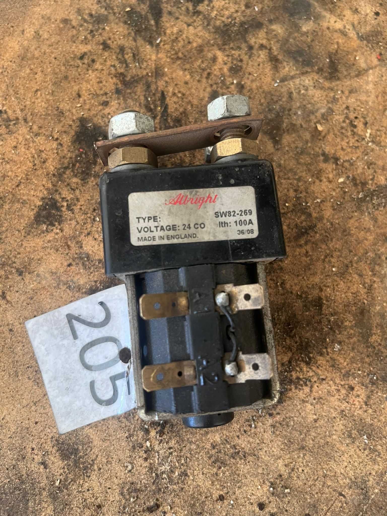 Contactor ALBRIGHT stivuitor 24V SN: SW82-269 (205, 391, 392,395,1696)
