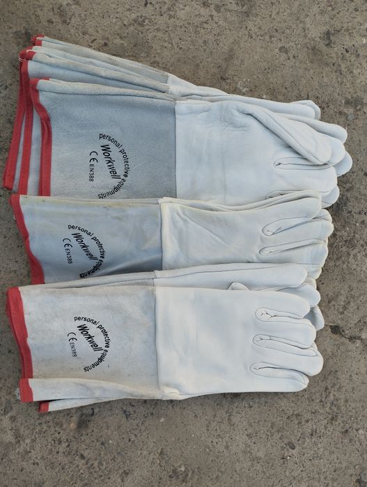 Перчатки -Краги Аргоновые.Кожанные оригинал.