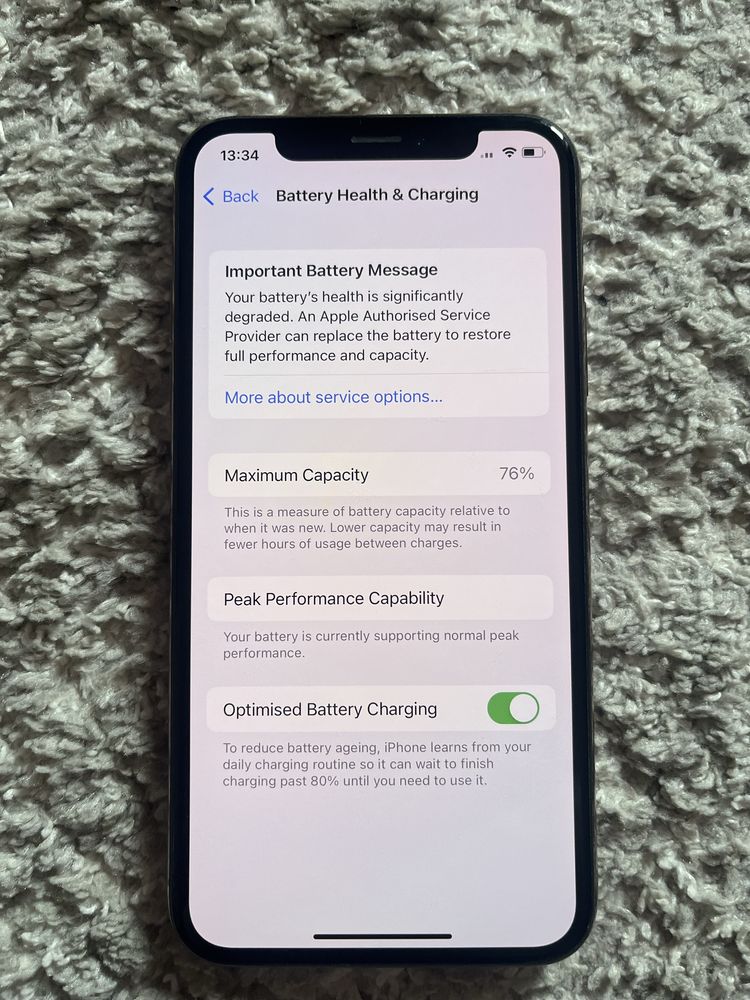 Iphone XS 64 GB.