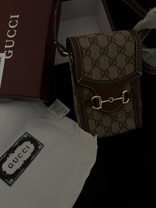 Чанта кафява gucci