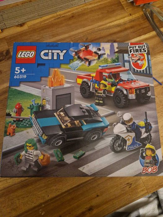 Lego City Put Out Fires Stingere incendiu urmarire politista 295piese