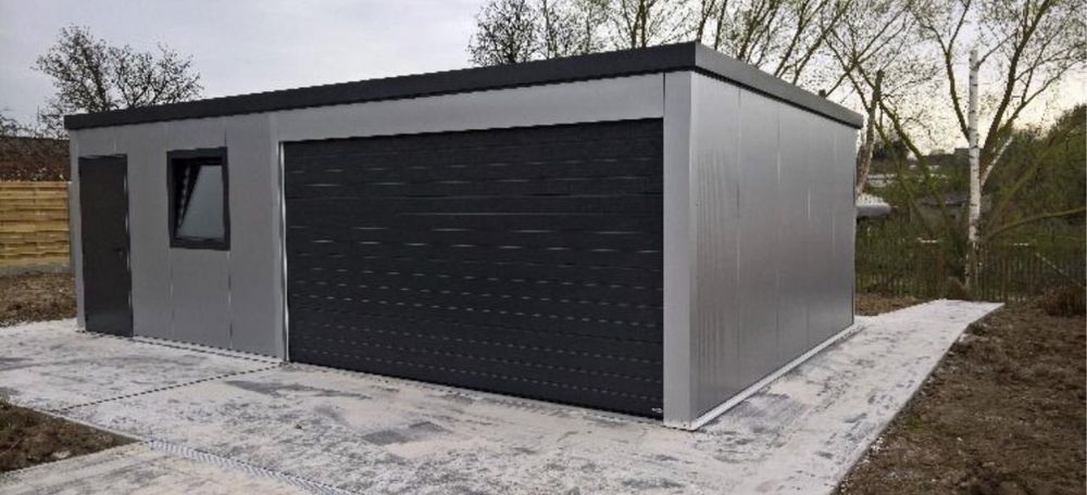 Vând garaje auto diferite dimensiuni din panouri sandwich