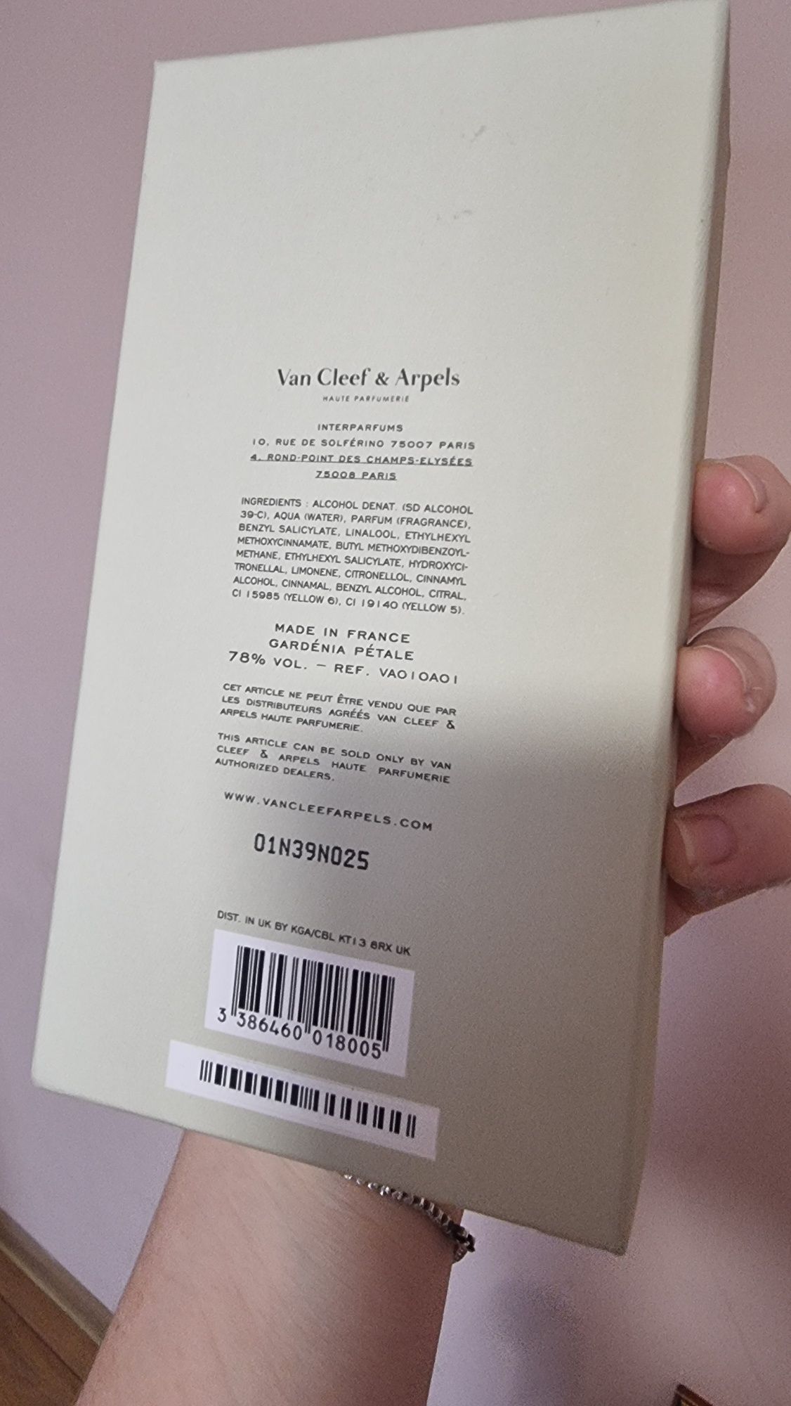 Van Cleef and Arpels, Marc Jacobs, Lancome