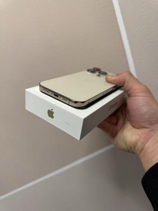 IPhone 14 Pro 90% bat  256GB Gold full box, Neverlocked, impecabil