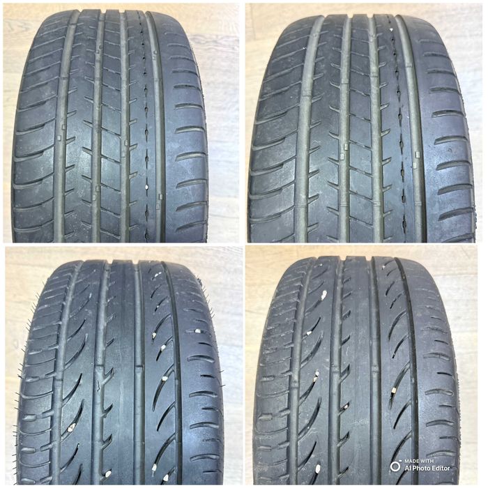 Set Jante Bi Color cu anvelope 225/40/18 VW Golf Skoda Passat