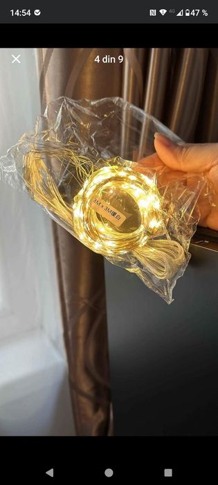 Instalație LED tip perdea cu telecomanda 3mx3m