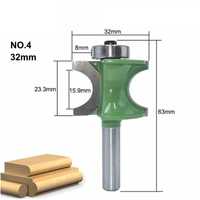 Фрезер с лагер за двустранно заобляне №4, Захват 8mm, ф 32mm, 20214296