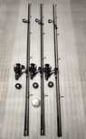 SET 3 Lansete FL LEGEND CARP 3.60 m 3.75 Lbs 2 seg + 3 Mulinete DP7000