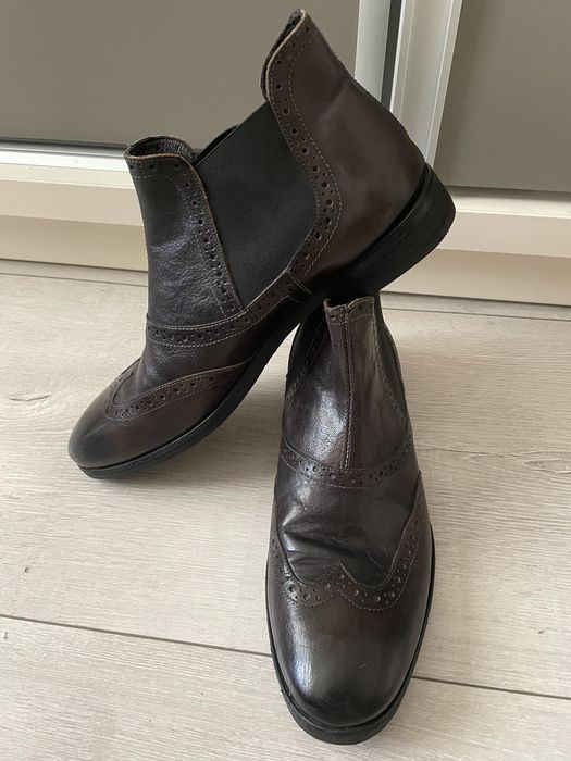 Ghete Chelsea barbati marimea 43 din piele