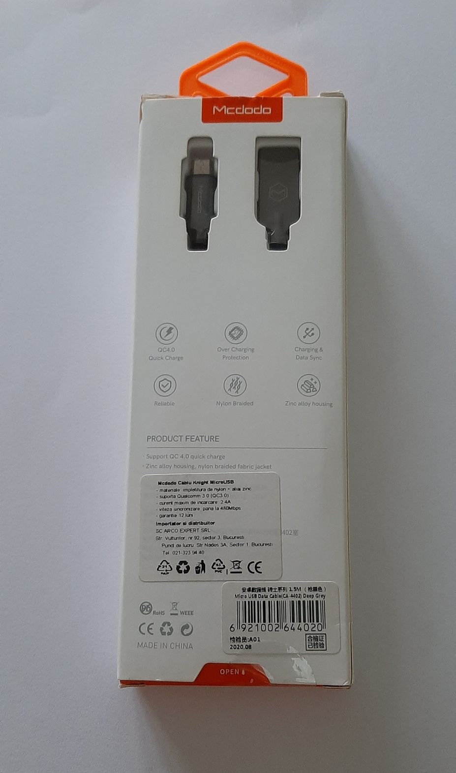 Cabluri de date Samsung/LDNIO/Mcdodo şi adaptor Redmi 33w