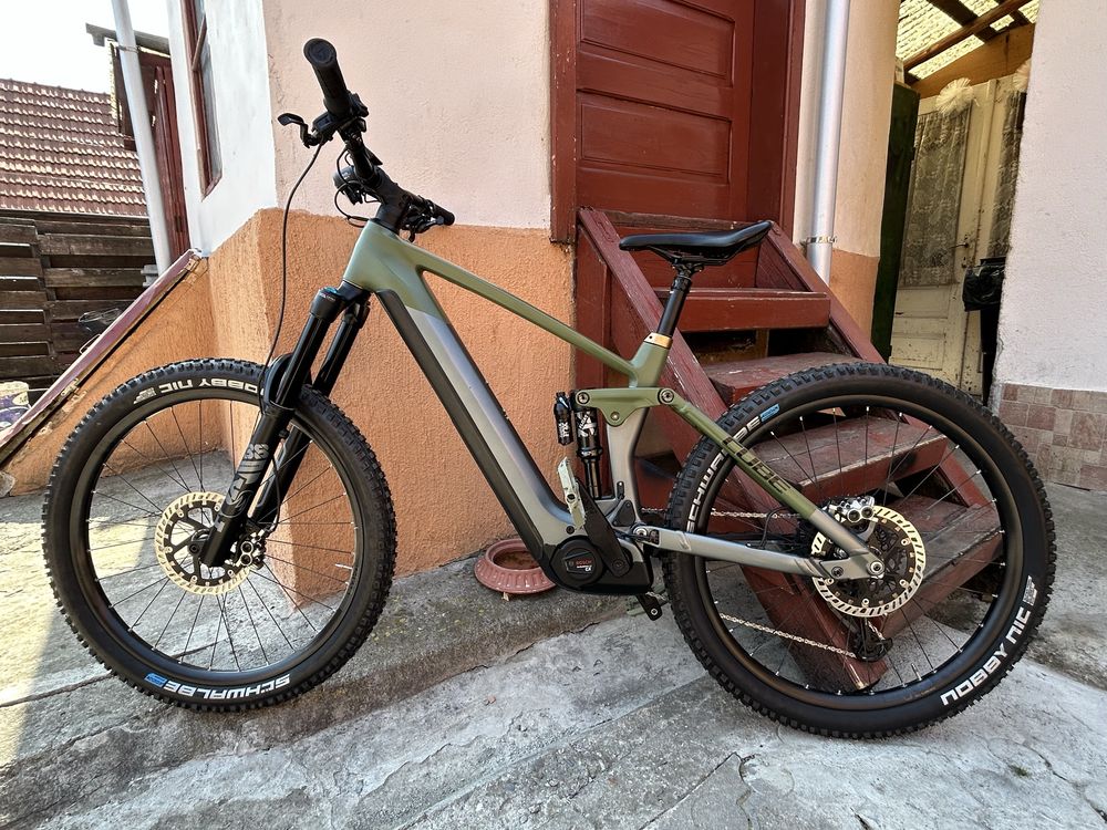 Full Suspension E-bike Cube Stereo 160 TM 2024 , carbon cadru L, Smart