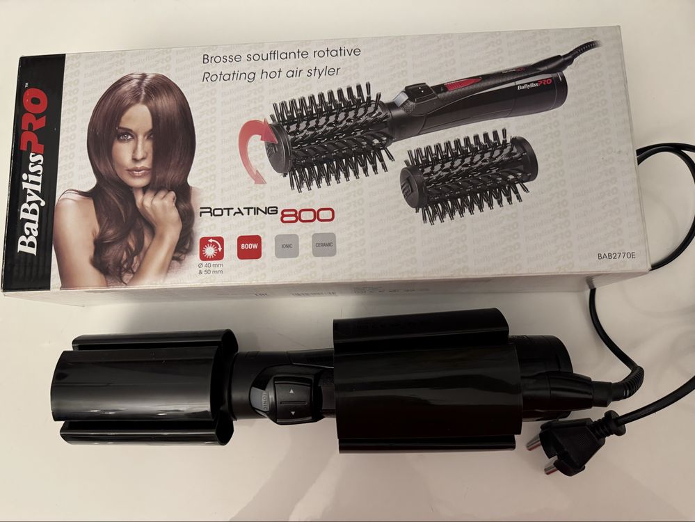 Фен - щетка вращающаяся Babyliss PRO