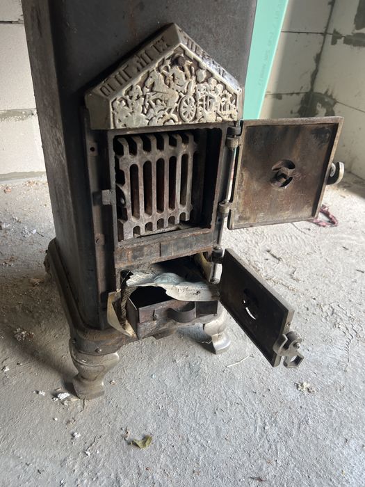 Печка права за дърва