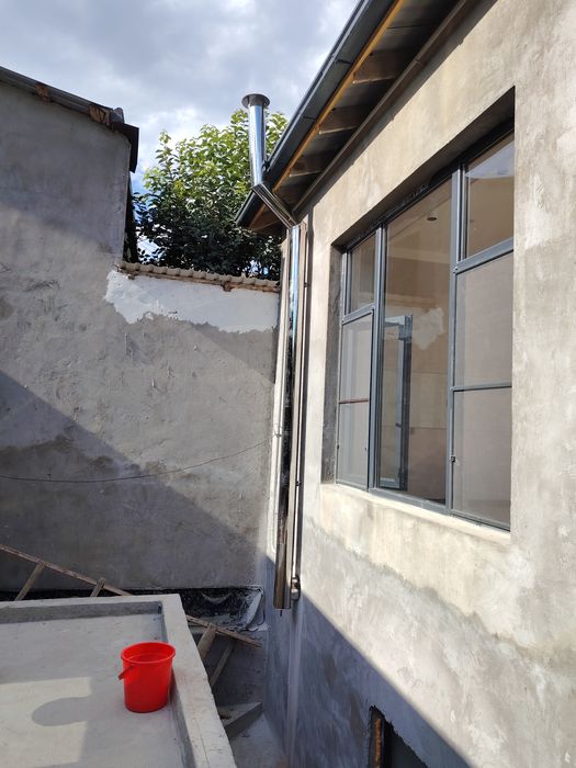 Дымоход установка