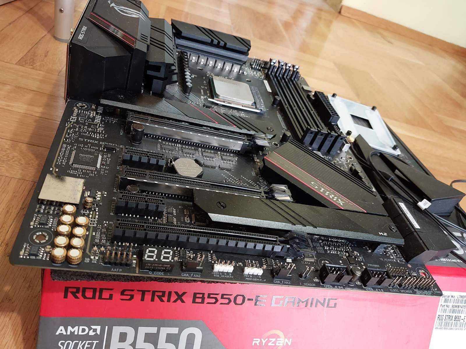 AMD Ryzen 7 5700X + Asus ROG StriX B550-E Gaming Wi-Fi