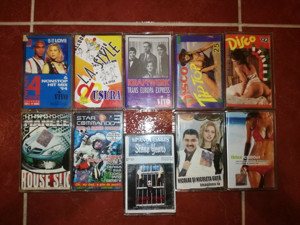 Casete audio  pt colectionari