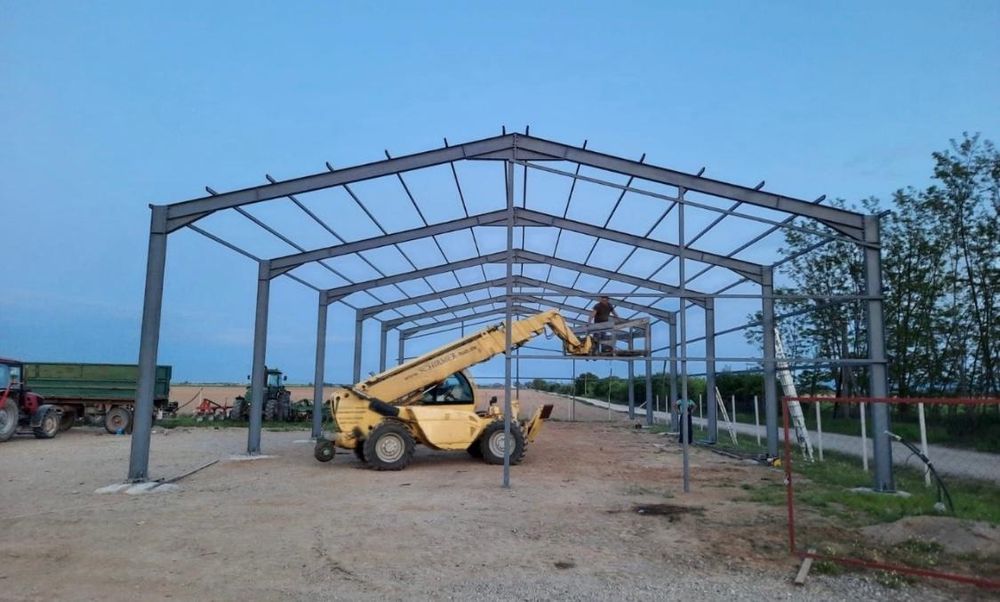 Vând hale metalice 16x35