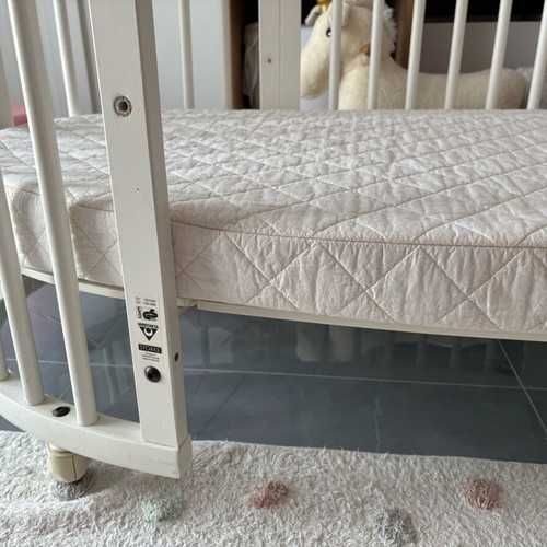 Овална детска кошара трансформер Stokke