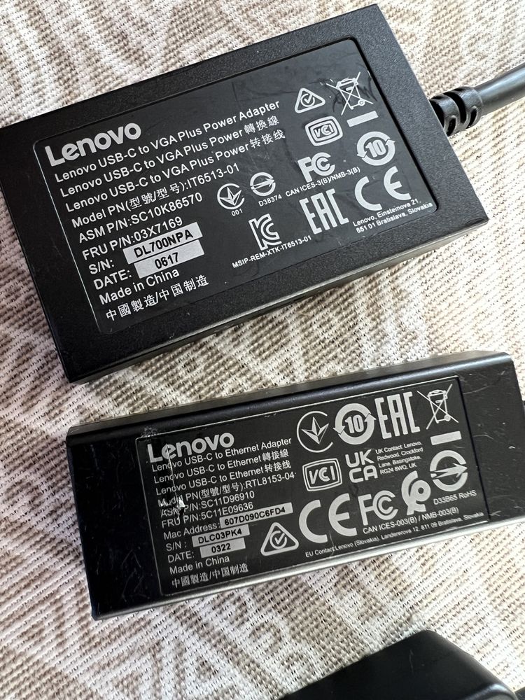 Adaptor Lenovo ThinkPad RJ45 Ethernet