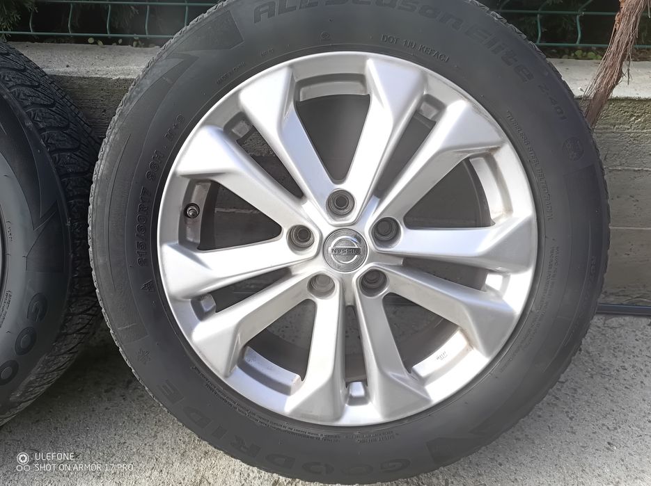 Алуминиеви джанти . Nissan Qashqai/Juke 17 цола