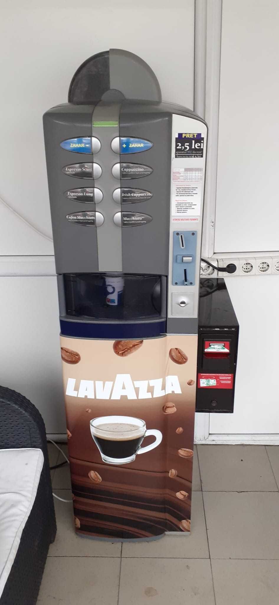 Automat cafea Marca Necta , model Colibri cititor bancnote jetoniera