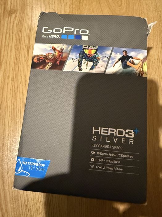 Екшън камера GoPro Hero 3 + Silver