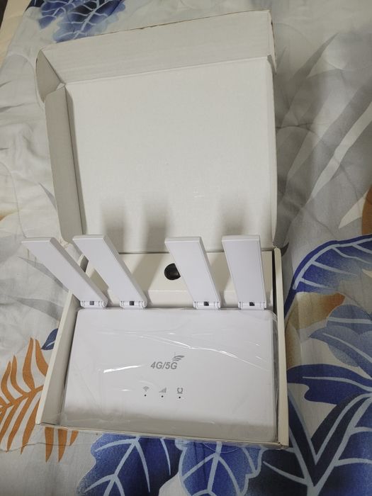 4G WiFi6 роутер сим карта салынады