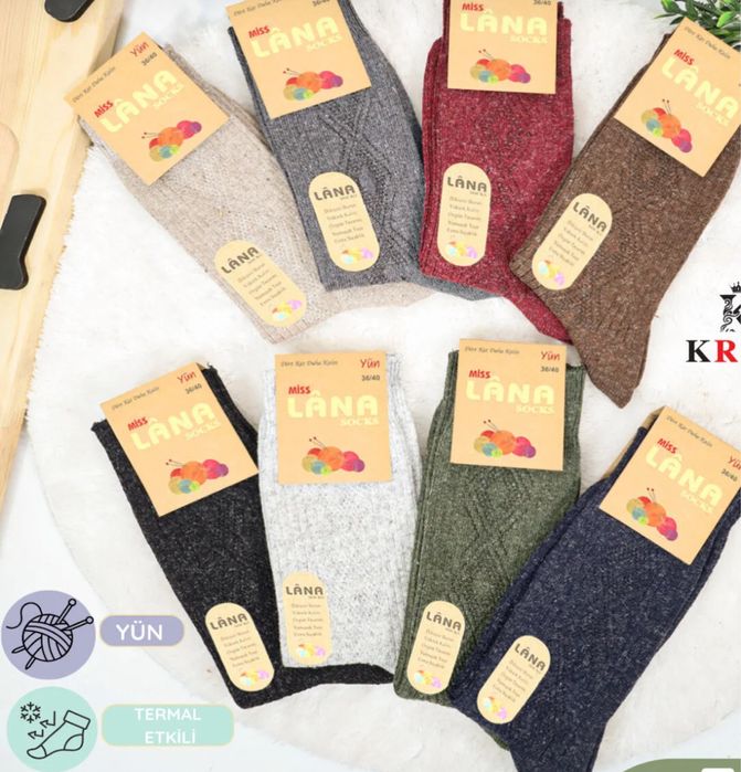 Sosete lana NOI perfecte pentru iarna